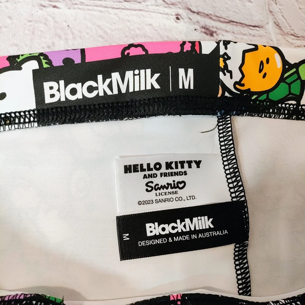 BlackMilk San Rio Allstars Matte High Waist Leggings Medium Anime EDM Festival - Picture 4 of 14